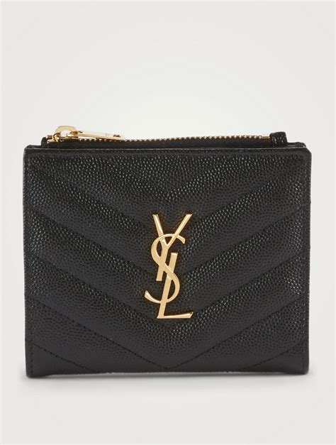 ysl card holder 1990s|ysl zipped card case.